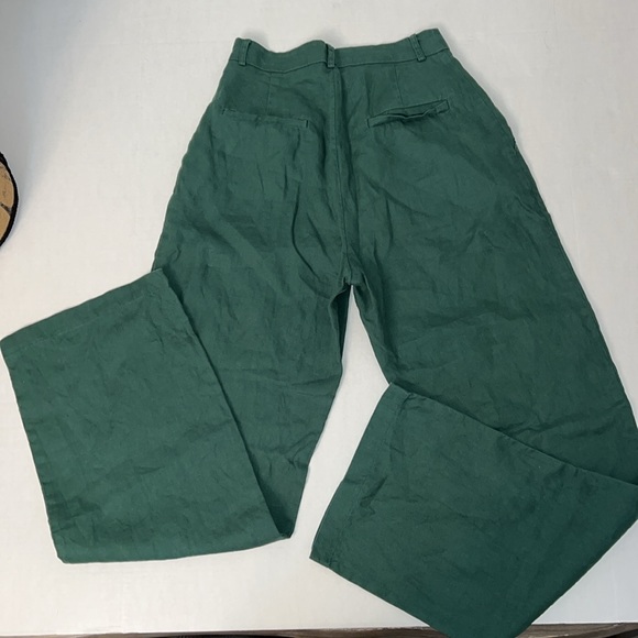 REFORMATION LINEN VESTA PANTS 4 - Picture 5 of 16